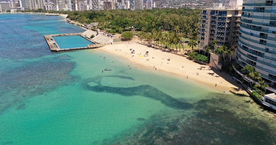 Kaimonan Kaimana Beach (Sans Souci Beach) - Open Water Data