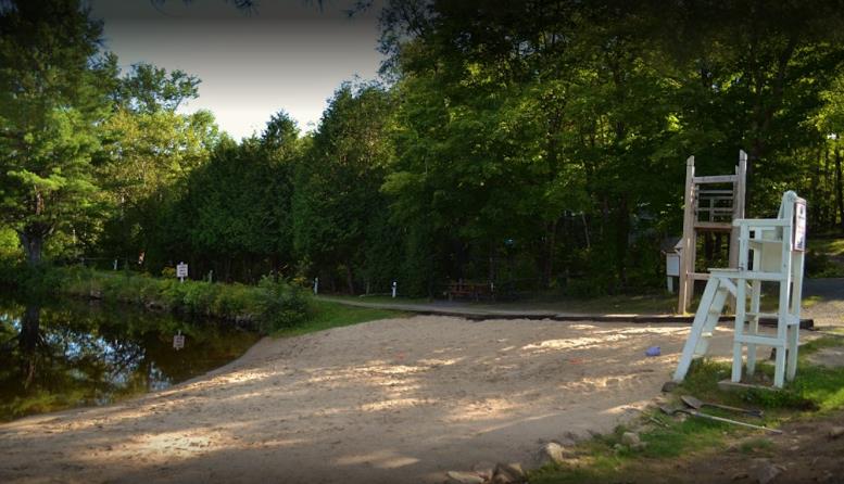 Plage du camp Olier